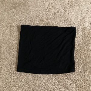 Black tube top